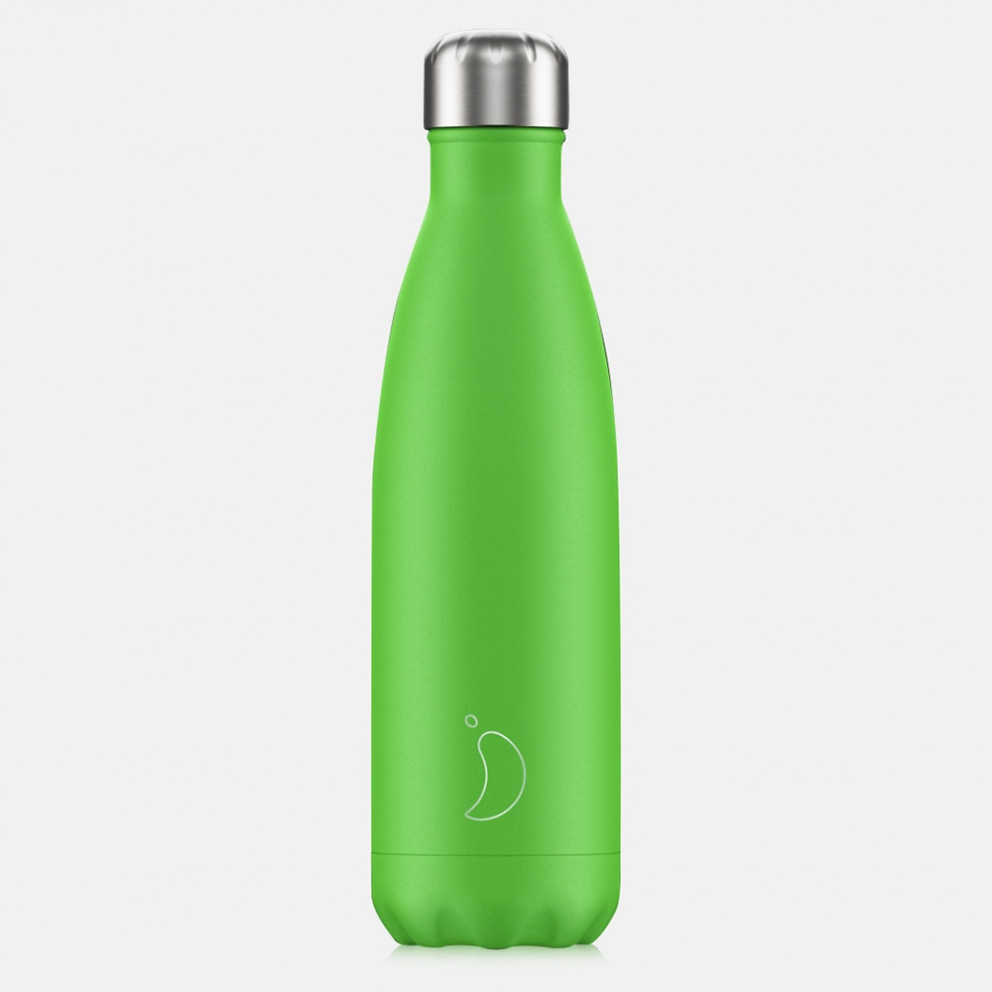 Chilly's Bottles Neon Green 500ml