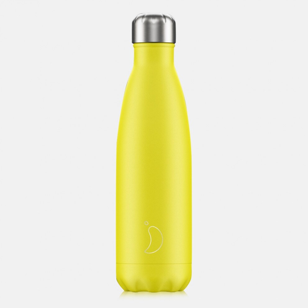 Chilly's Bottles Neon Yellow 500ml