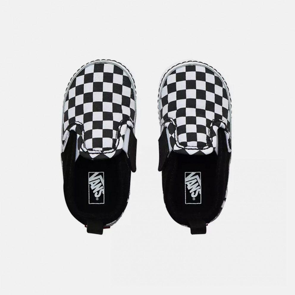 Vans Slip-On V Crib (Checker) Baby Shoes