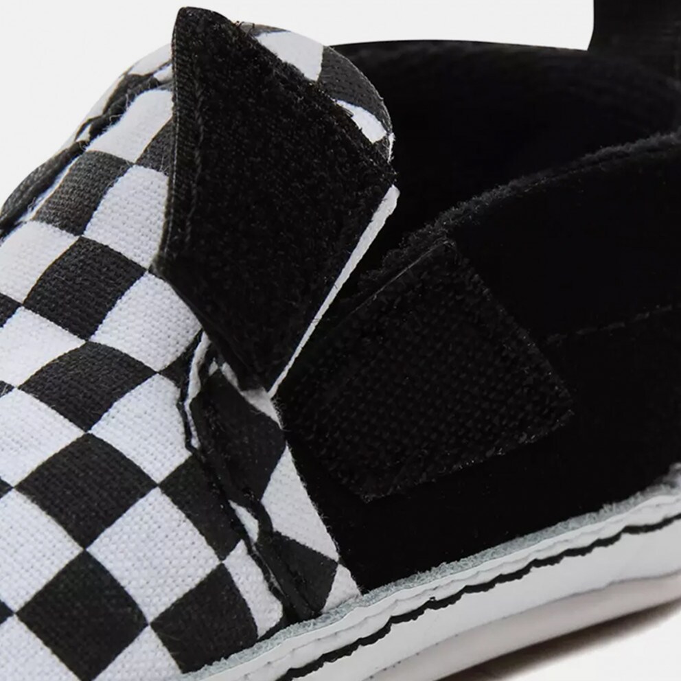 Vans Slip-On V Crib (Checker) Βρεφικά Παπούτσια