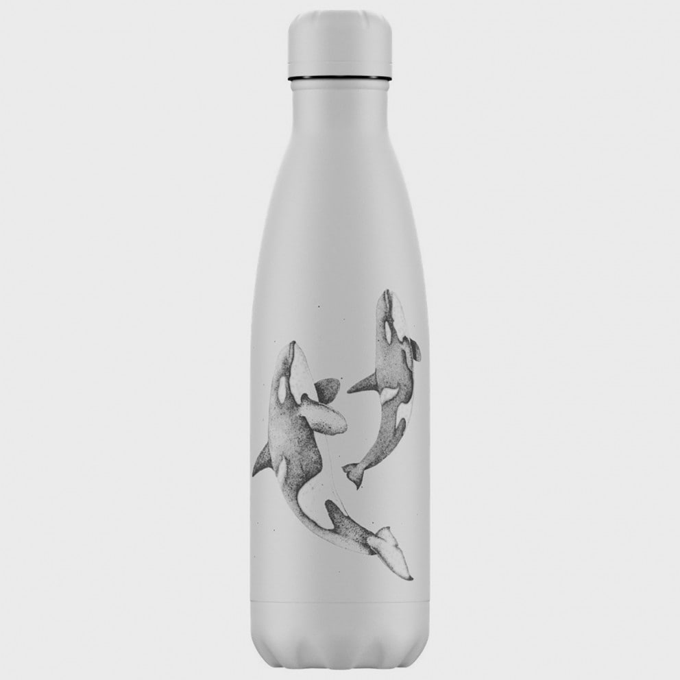 Chilly's Sealife Orca Ανοξείδωτο Μπουκάλι Θερμός 500 ml