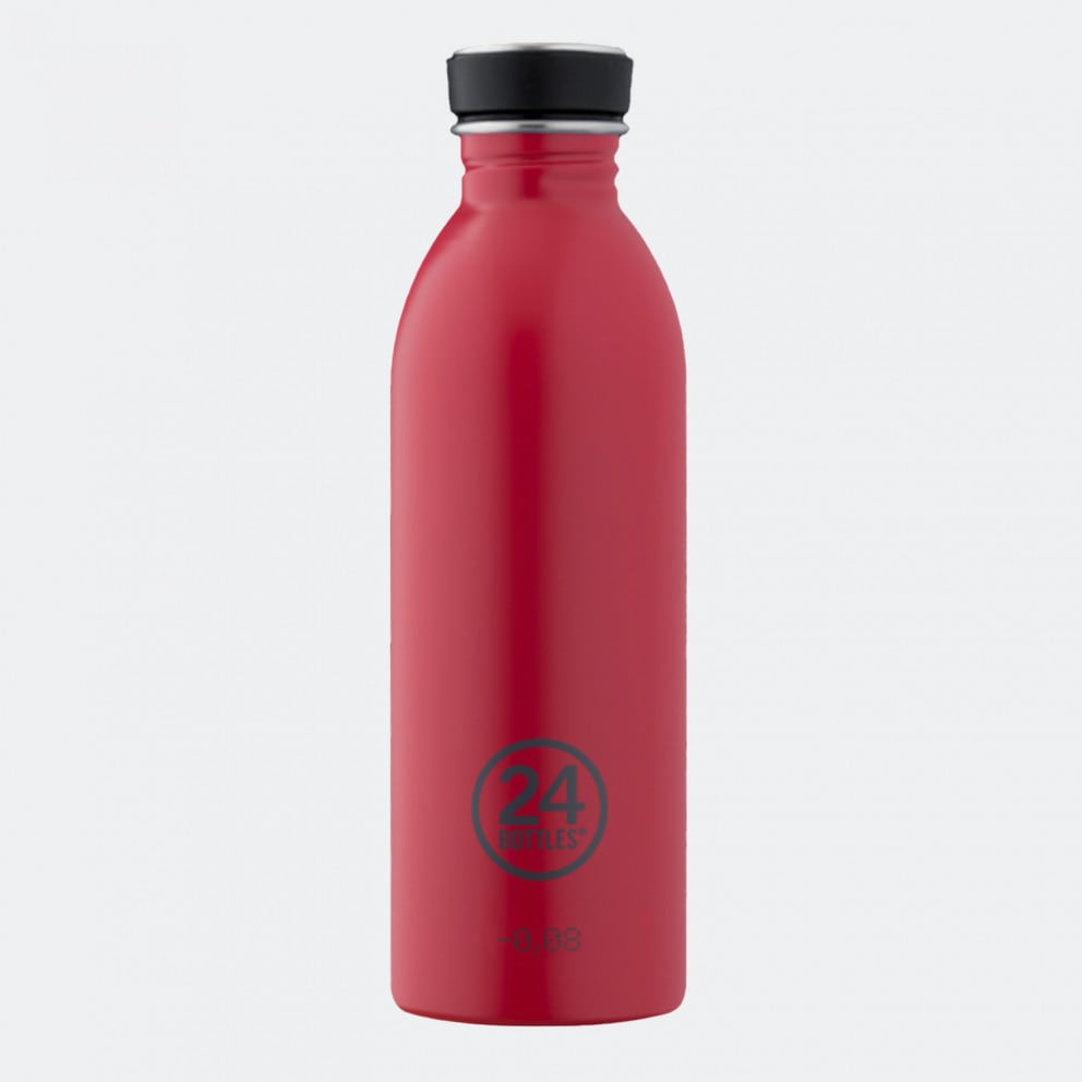 24Bottles Urban Steel Bottle Hot Red 500ml