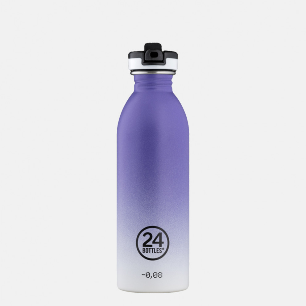 24Bottles Urban Purple Rhythm Steel Bottle 500 ml