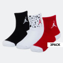 Jordan Ankle 3PK Παιδικές Κάλτσες