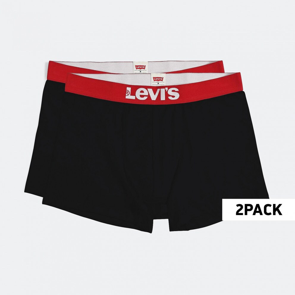 Levi's Solid Basic 2-Pack Men's Trunks