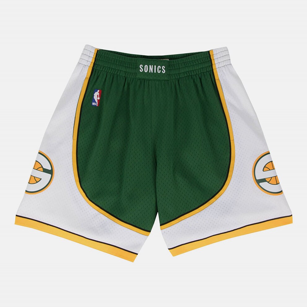 Mitchell & Ness NBA Shorts Seattle Supersonics Men's Shorts Green ...