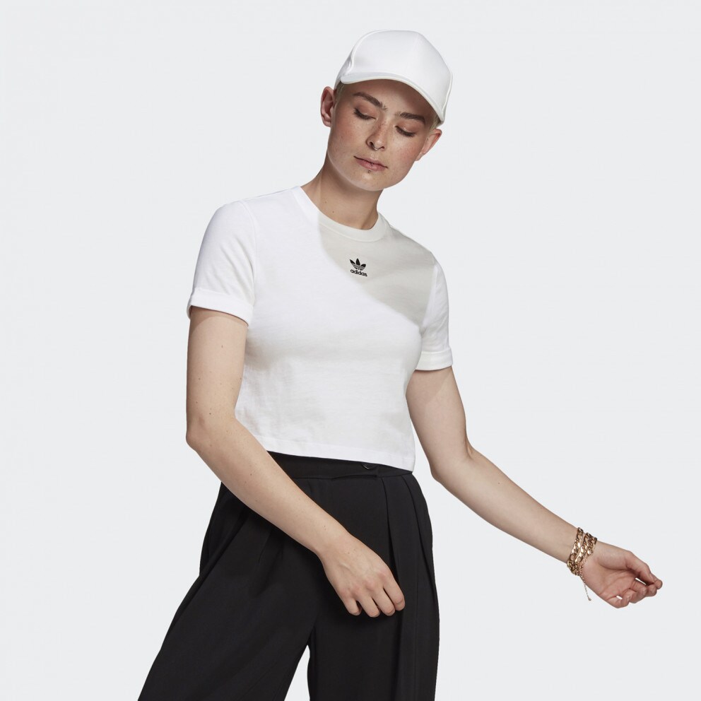 adidas Originals Adicolor Classics Roll-Up Sleeve Women's Crop Top