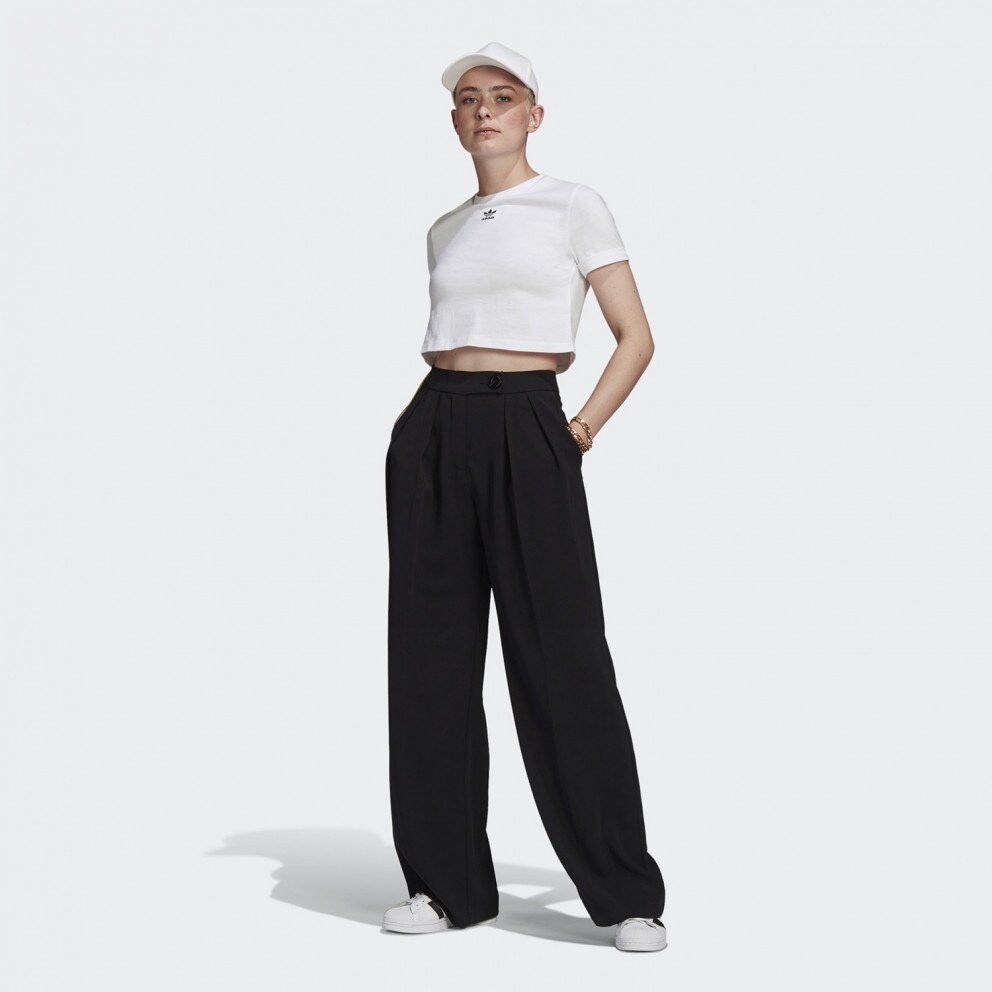 adidas Originals Adicolor Classics Roll-Up Sleeve Women's Crop Top