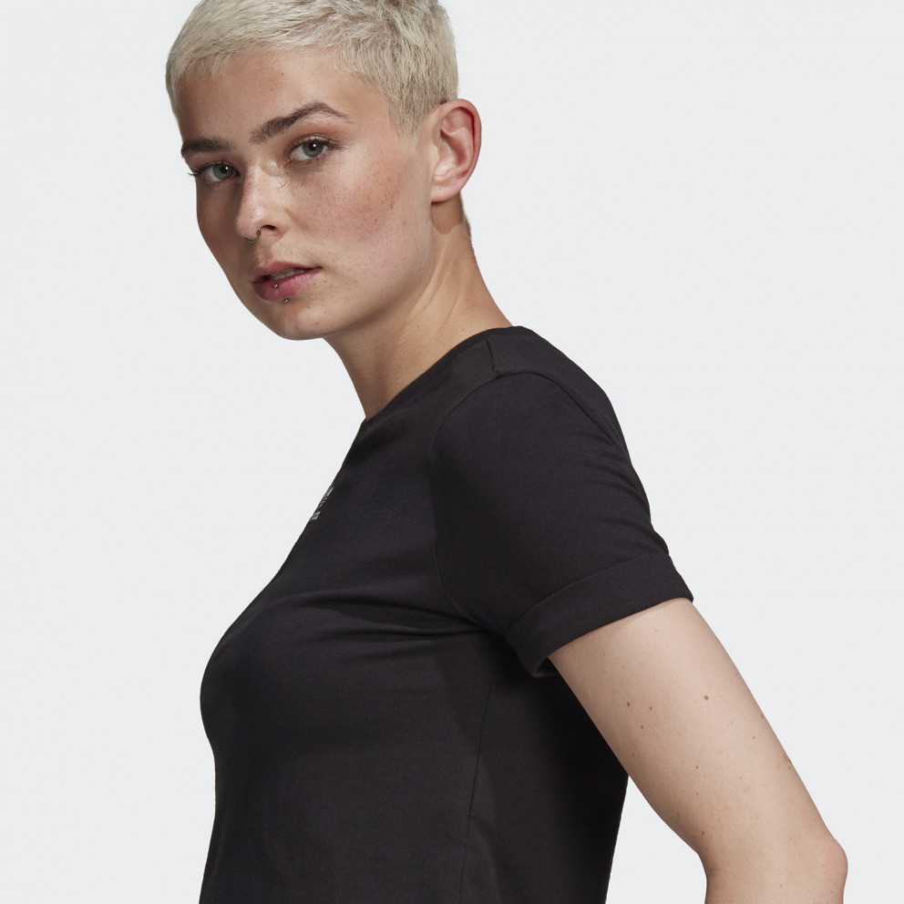 adidas Originals Adicolor Classics Roll-Up Sleeve Crop Top Γυναικείο T-Shirt