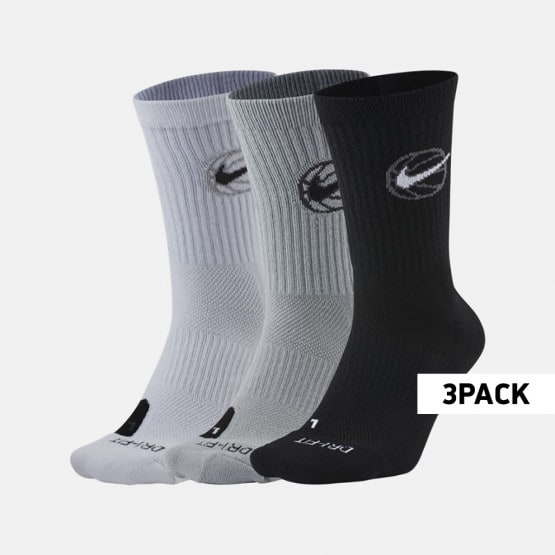 Nike Crew Everyday Basketball Socks 3Pr Men's Socks