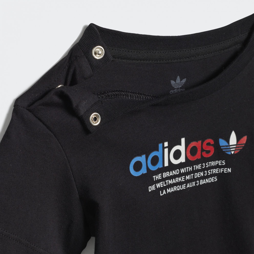 adidas Originals Adicolor Tricolor Short And Tee Kid's Set