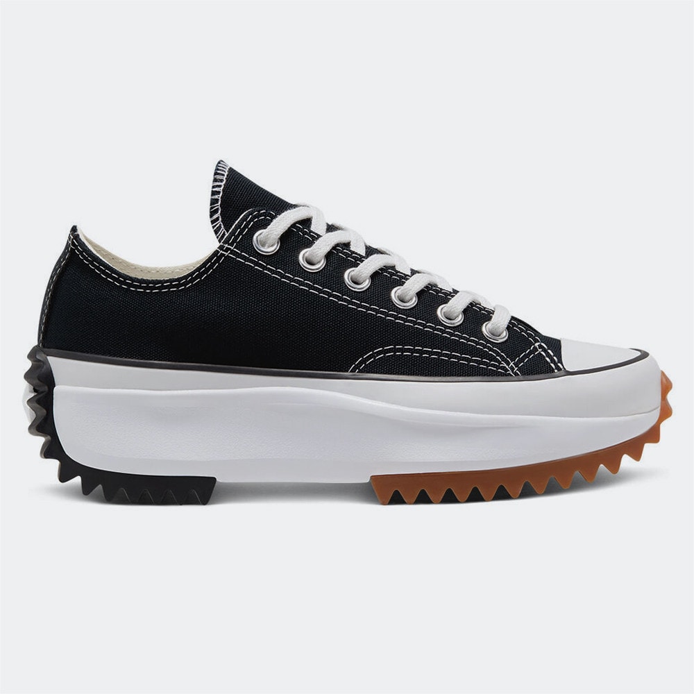 Converse Run Star Hike Low Top Unisex Shoes black / white 168816C Converse Run Star Hike Low Top Unisex Shoes black / white 168816C