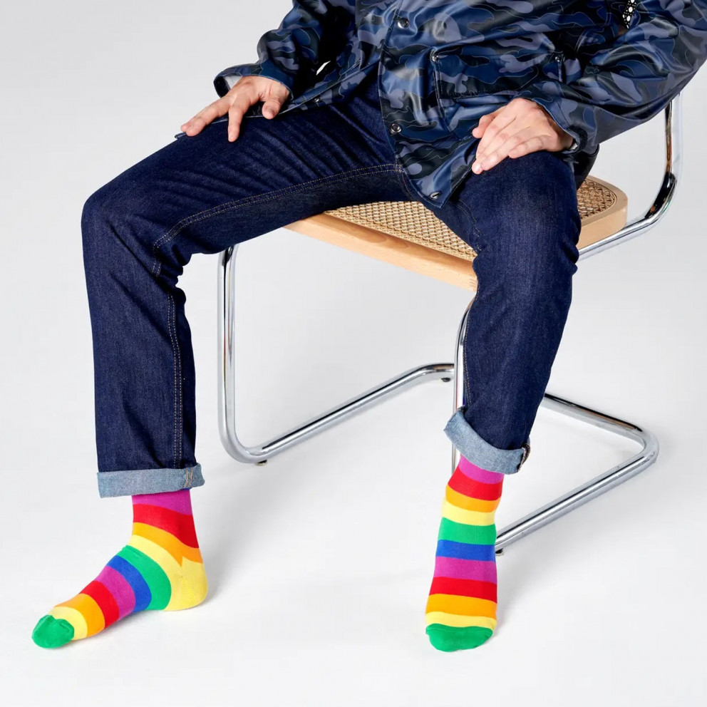 Happy Socks Pride Stripe Unisex Kάλτσες