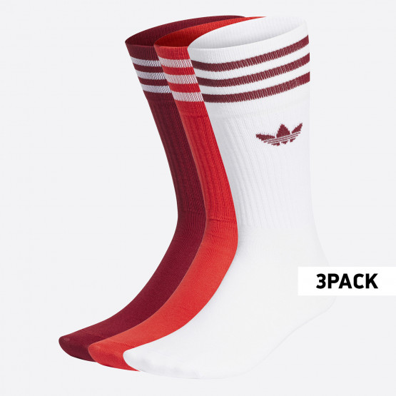 adidas Originals Solid Crew Unisex Κάλτσες 3-Pack