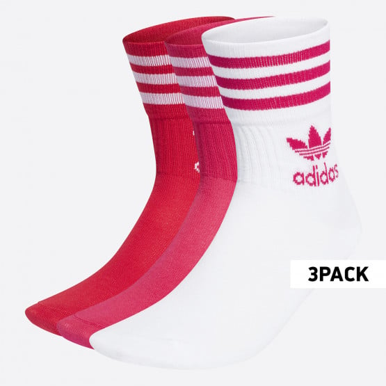 adidas Originals Mid Cut Crew Socks 3Pack