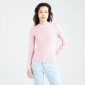 Levi's Rib Crew Coral Blush Women's Long Sleeve T-shirt