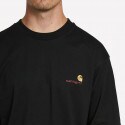 Carhartt WIP American Script Μπλούζα με Μακρύ Μανίκι