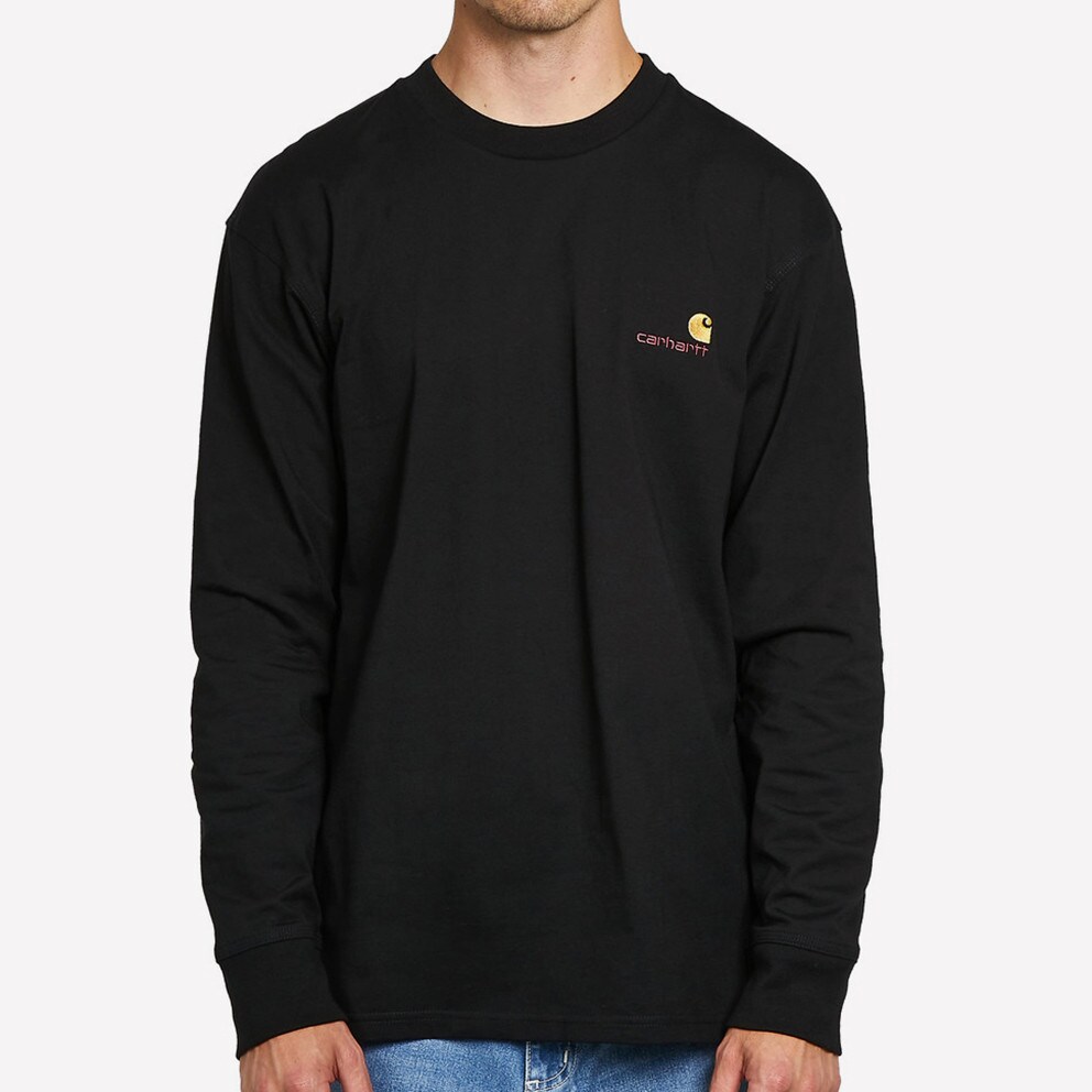 Carhartt WIP American Script Μπλούζα με Μακρύ Μανίκι