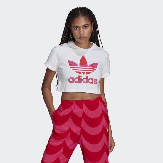 adidas Originals Marimekko Crop Γυναικείο T-Shirt