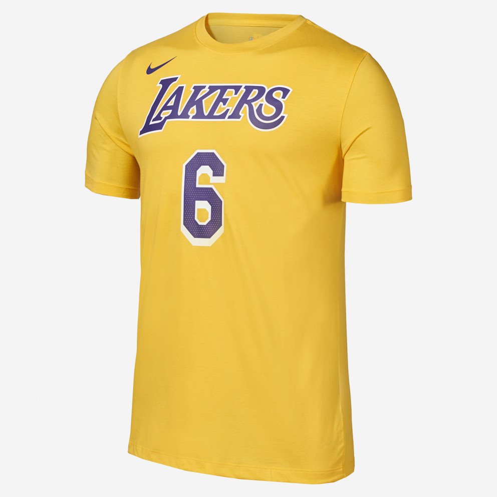 Nike NBA LeBron James Los Angeles Lakers Men's T-Shirt