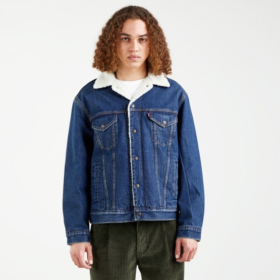 Levi's Type 3 Sherpa Ανδρικό Denim Μπουφάν