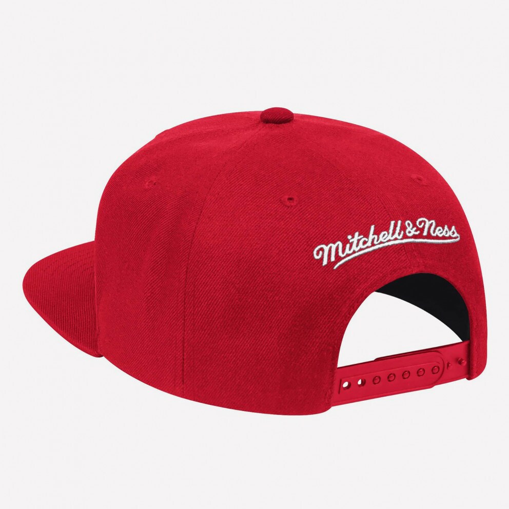 Mitchell & Ness Team Ground Classic Red Snapback HWC Chicago Bulls Men's Hat