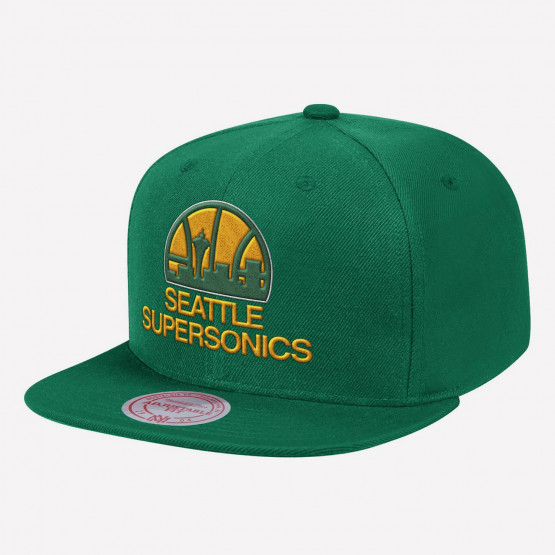 Mitchell & Ness Team Ground Snapback HWC Seattle SuperSonics Ανδρικό Καπέλο
