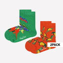 Happy Socks Dino Παιδικές Κάλτσες 2 Tεμάχια