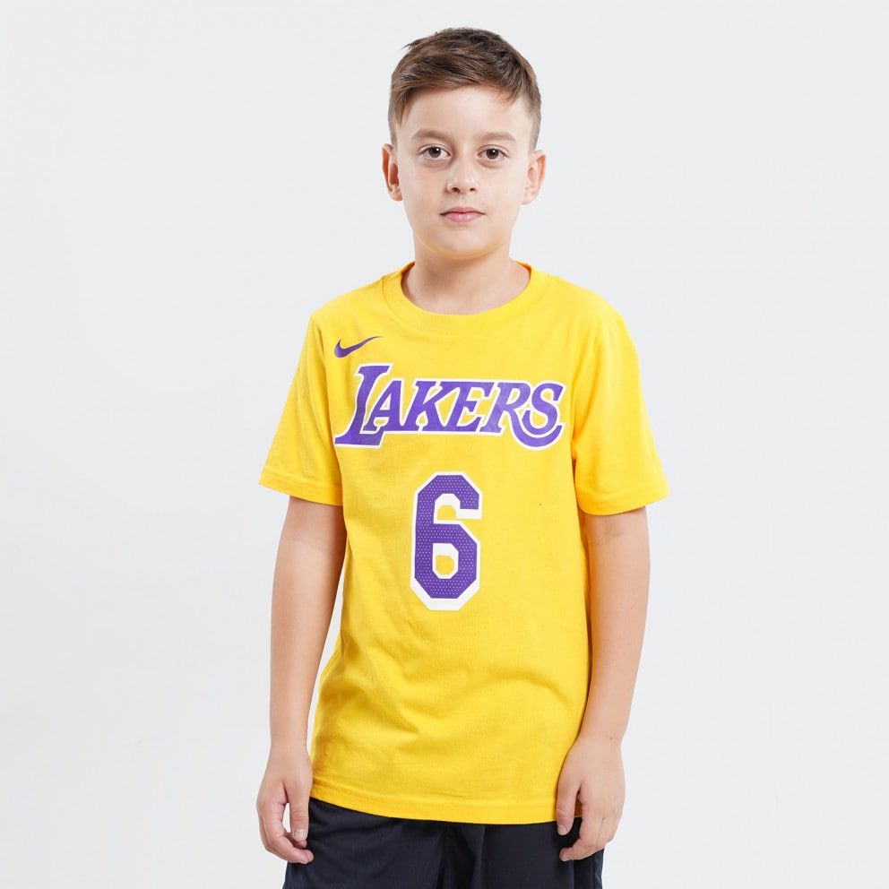 Nike NBA Los Angeles Lakers Lebron James Kids' T-Shirt