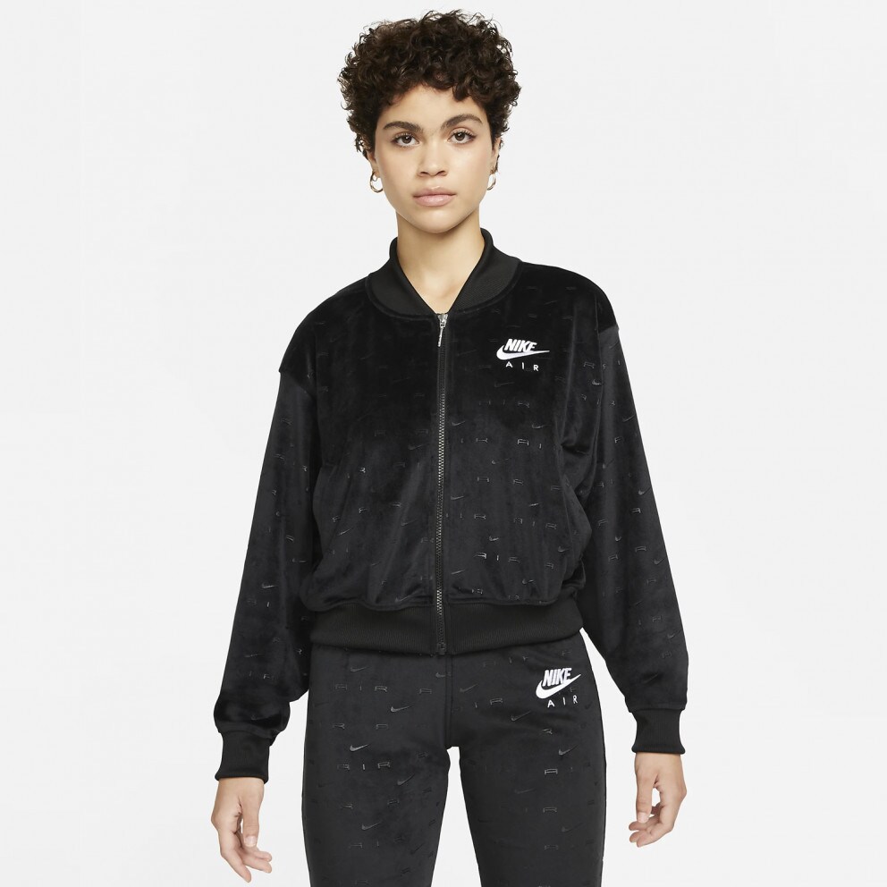 nike women's velour jacket