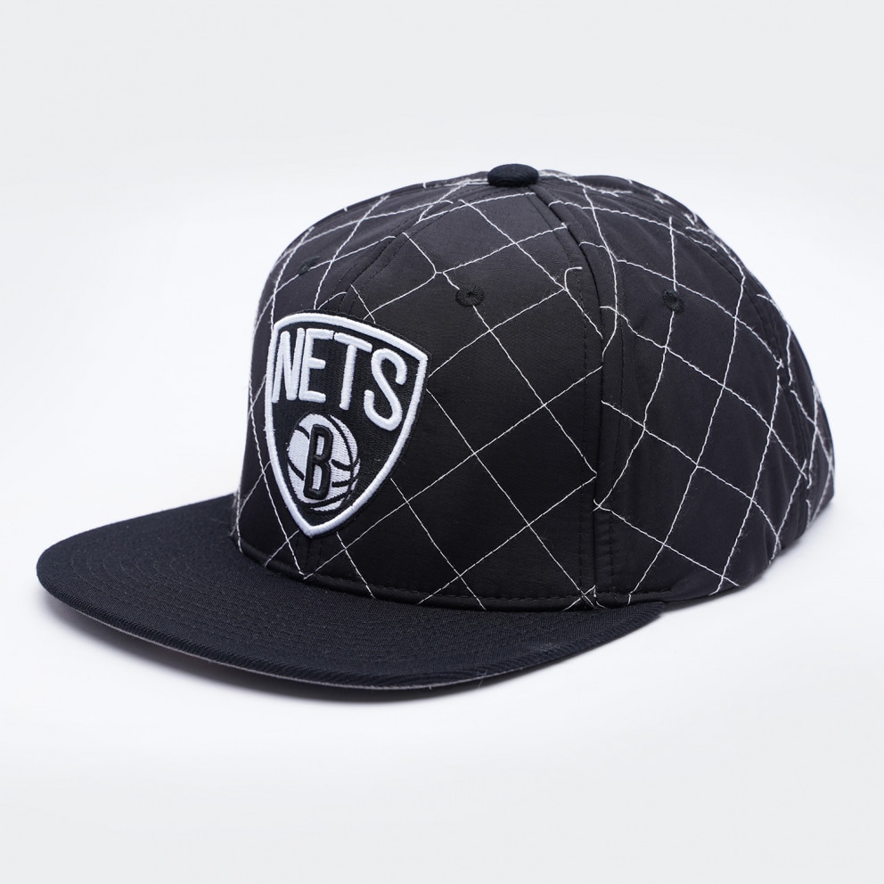 Mitchell & Ness NBA Brooklyn Nets Quilted Taslan Snapback HWC Cap