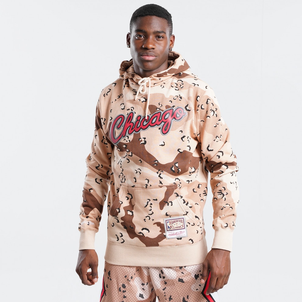 Mitchell & Ness NBA Chicago Bulls Camo Reflective Men's Hoodie