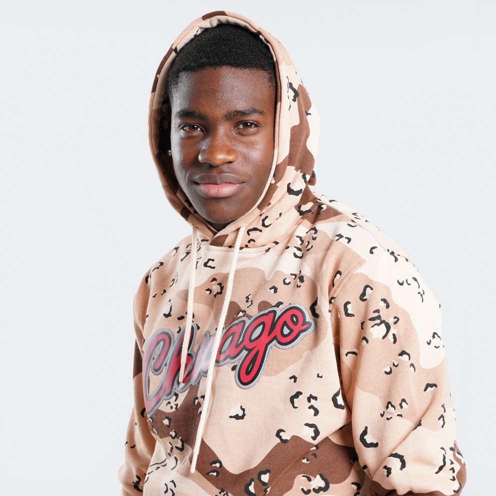 Mitchell & Ness NBA Chicago Bulls Camo Reflective Men's Hoodie