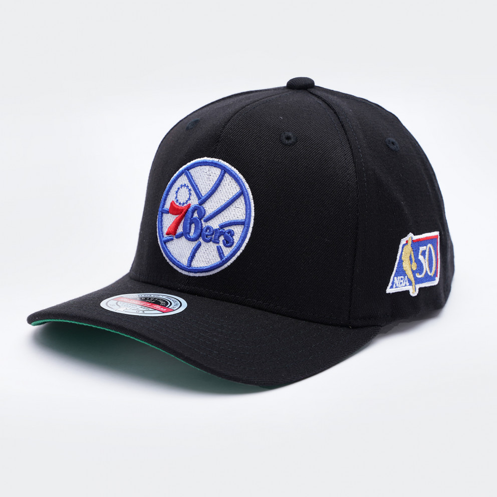 Mitchell & Ness 5Oth Anniversary Patch Snapback Philadelphia 76ers Ανδρικό Καπέλο