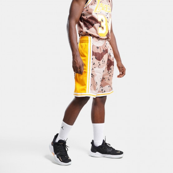 Mitchell & Ness NBA Los Angeles Lakers Camo Reflective Swingman Shorts