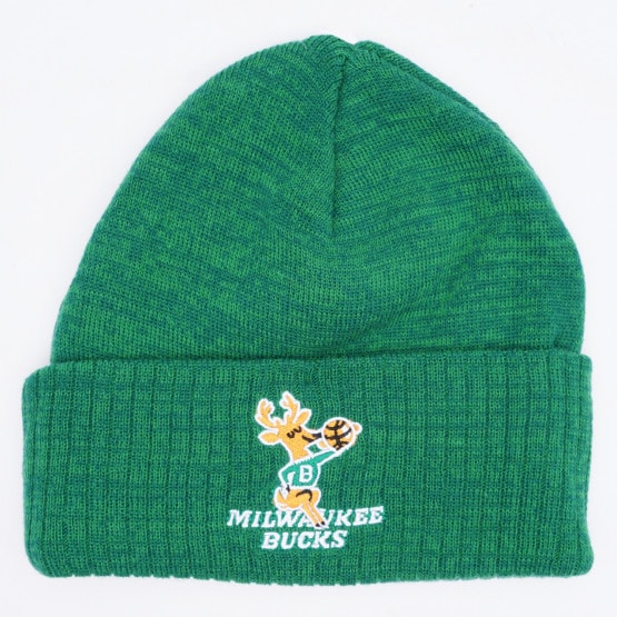 Mitchell & Ness Fandom Knit Beanie Milwaukee Bucks Ανδρικός Σκούφος