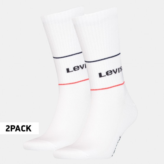 Levis  Short Cut Logo Sport Unisex Κάλτσες - 2 Pack