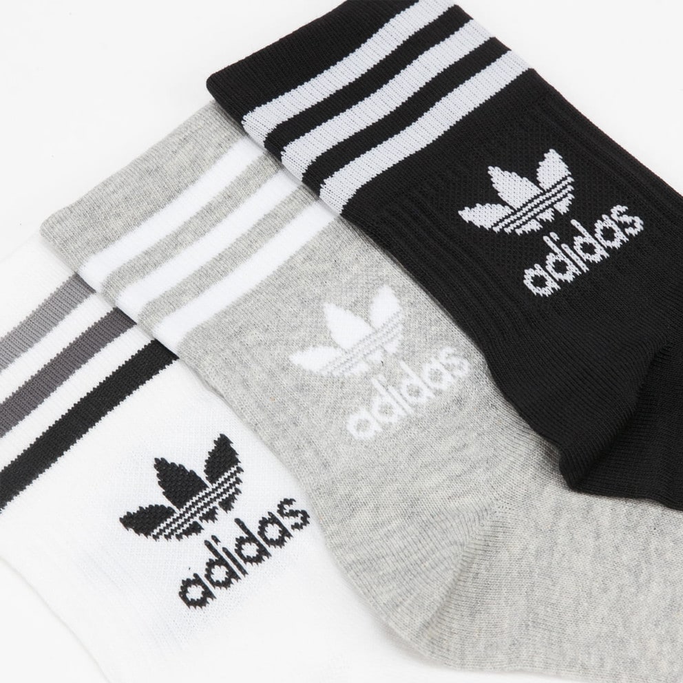 adidas Originals Mid Cut Crew Socks 3Pack