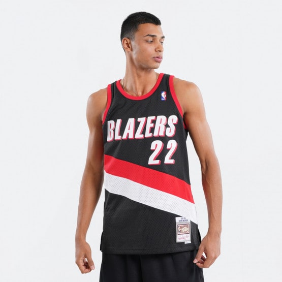 Mitchell & Ness Men's Swingman Jersey Portland Trail Blazers 1991-92 Clyde Drexler, Black / M