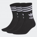 adidas Originals Mid Cut Crew 3-Pack Unisex Socks