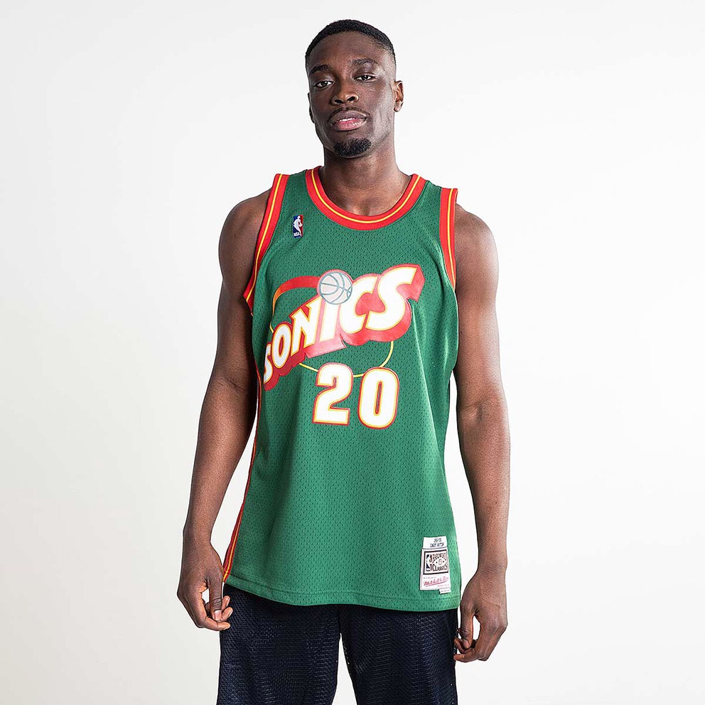  adidas Gary Payton NBA Throwback 1995 All-Star West Swingman  Jersey - White : Sports & Outdoors