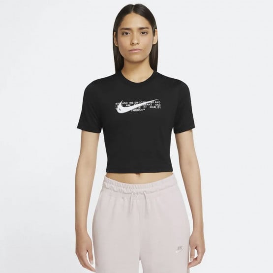 Nike Sportswear Swoosh Γυναικείο Crop Top