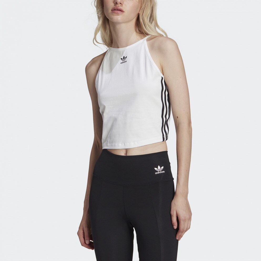 adidas Originals Αdicolor Classics Women's Crop Top White HC1977