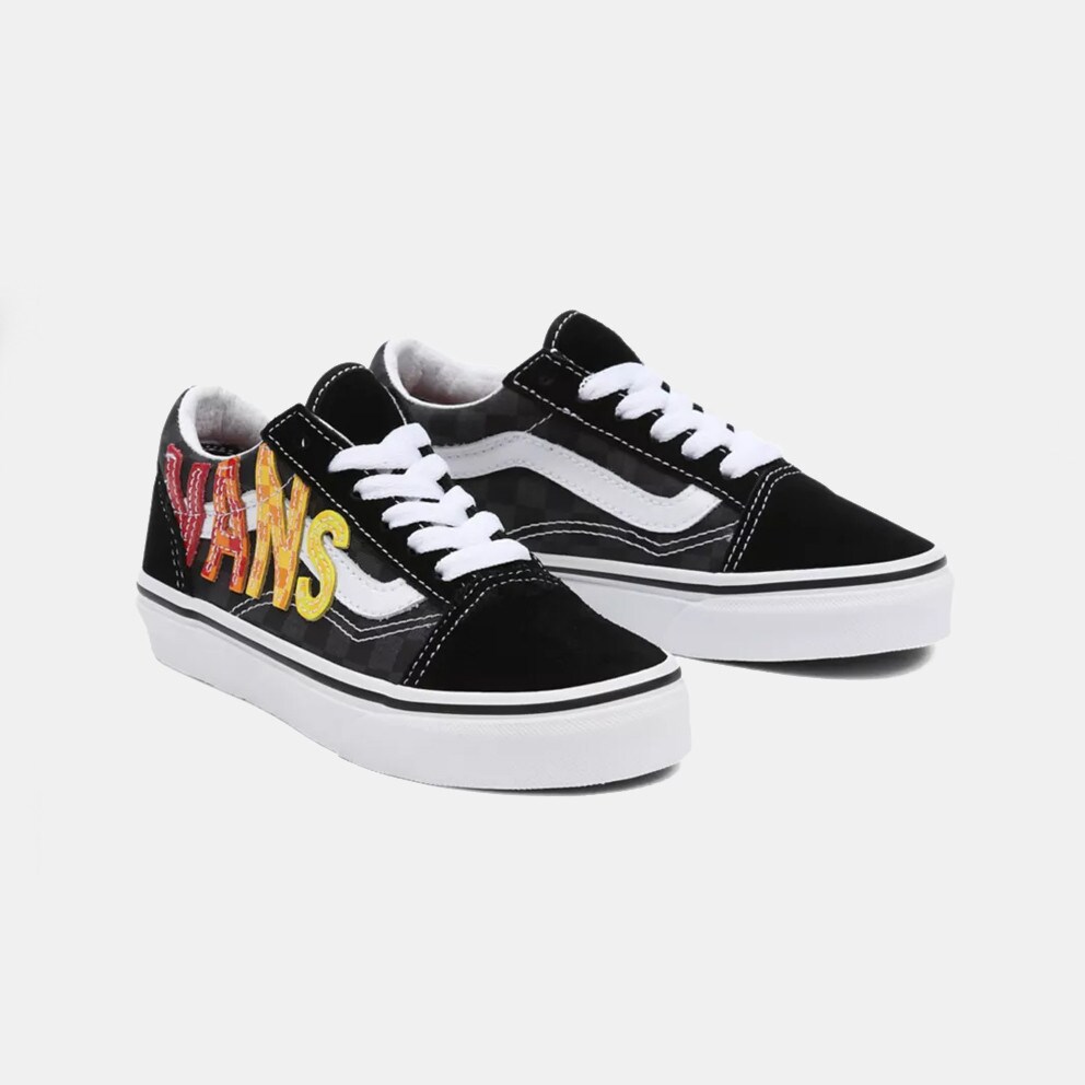 Vans Old Skool Flame Logo Kids' Shoes
