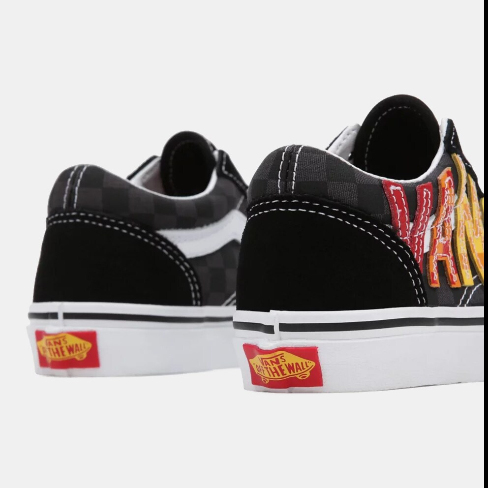 Vans Old Skool Flame Logo Kids' Shoes