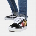 Vans Old Skool Flame Logo Kids' Shoes