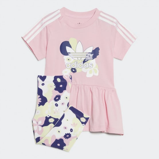 adidas Originals Flower Print Infants' Dress Set