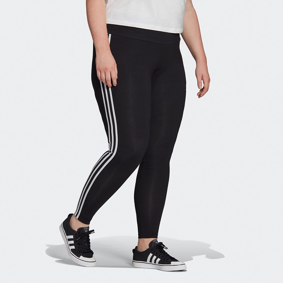 adidas Originals Adicolor Classics 3-Stripes Plus Size Γυναικείο Κολάν