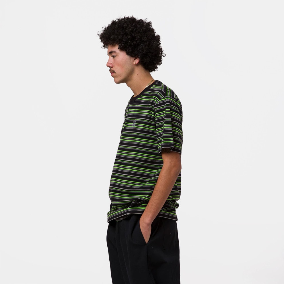 Huf Crown Stripe Knit Men's T-shirt