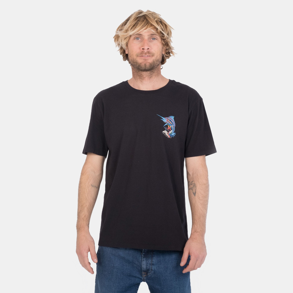 Hurley Evd Wash Trippy Fish Men's T-Shirt